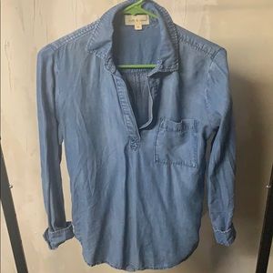Denim Cloth & Stone Blouse